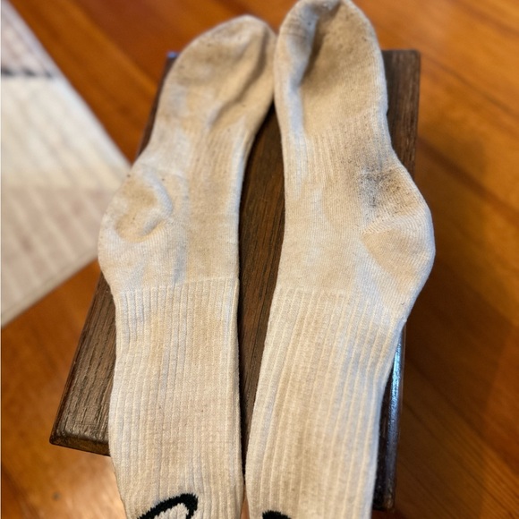 White Crew Socks - Picture 1 of 2